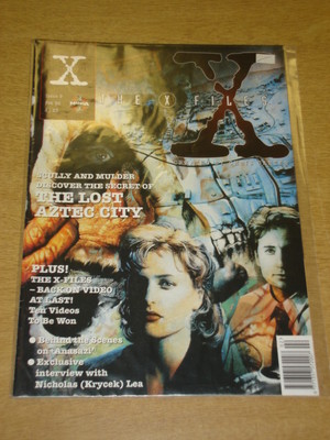 X-FILES #9 1996 FEB VF MANGA UK MAGAZINE MULDER SCULLY CHRIS CARTER