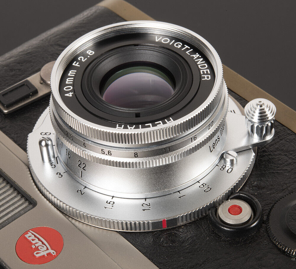 Voigtlander USA 40mm f/2.8 Heliar Aspheric Leica M Silver | eBay Voigtlander USA 40mm f/2.8 Heliar Aspheric Leica M Silver | eBay