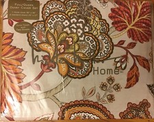 New NICOLE MILLER Belgarum 100 Cotton Sateen 3 Pc Duvet Set