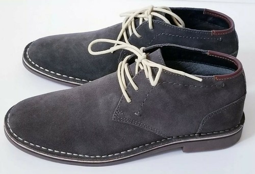 KENNETH COLE REACTION Desierto Viento Gris Gamuza Para Hombre Botas Zapatos  Talla 8.5 M | eBay