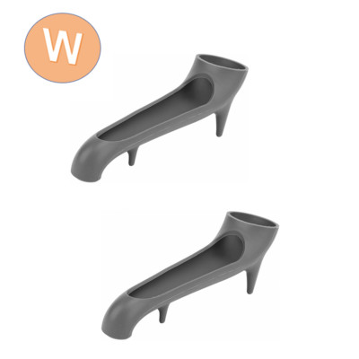 2 PACK FOR ESPRESSO WATER TANK FUNNEL/FILLER FOR COFFEE WITH REAR TANK GREY  W