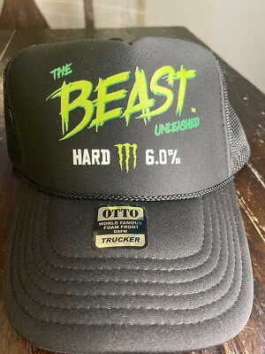 Monster Energy Trucker Hat The Beast Unleashed Hard