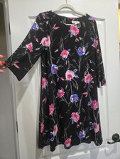 Nine West Size 10 Floral Dress Excellent Condition Beautiful