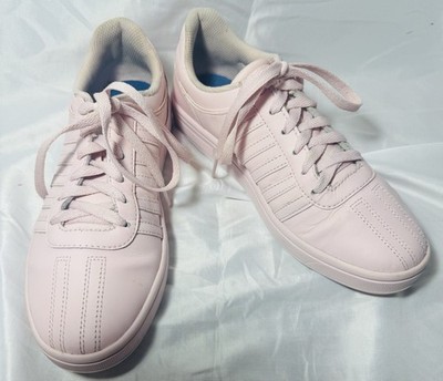 K-Swiss Chesterfield Womens Light Pink Leather Sneakers Athletic Shoes Size 7