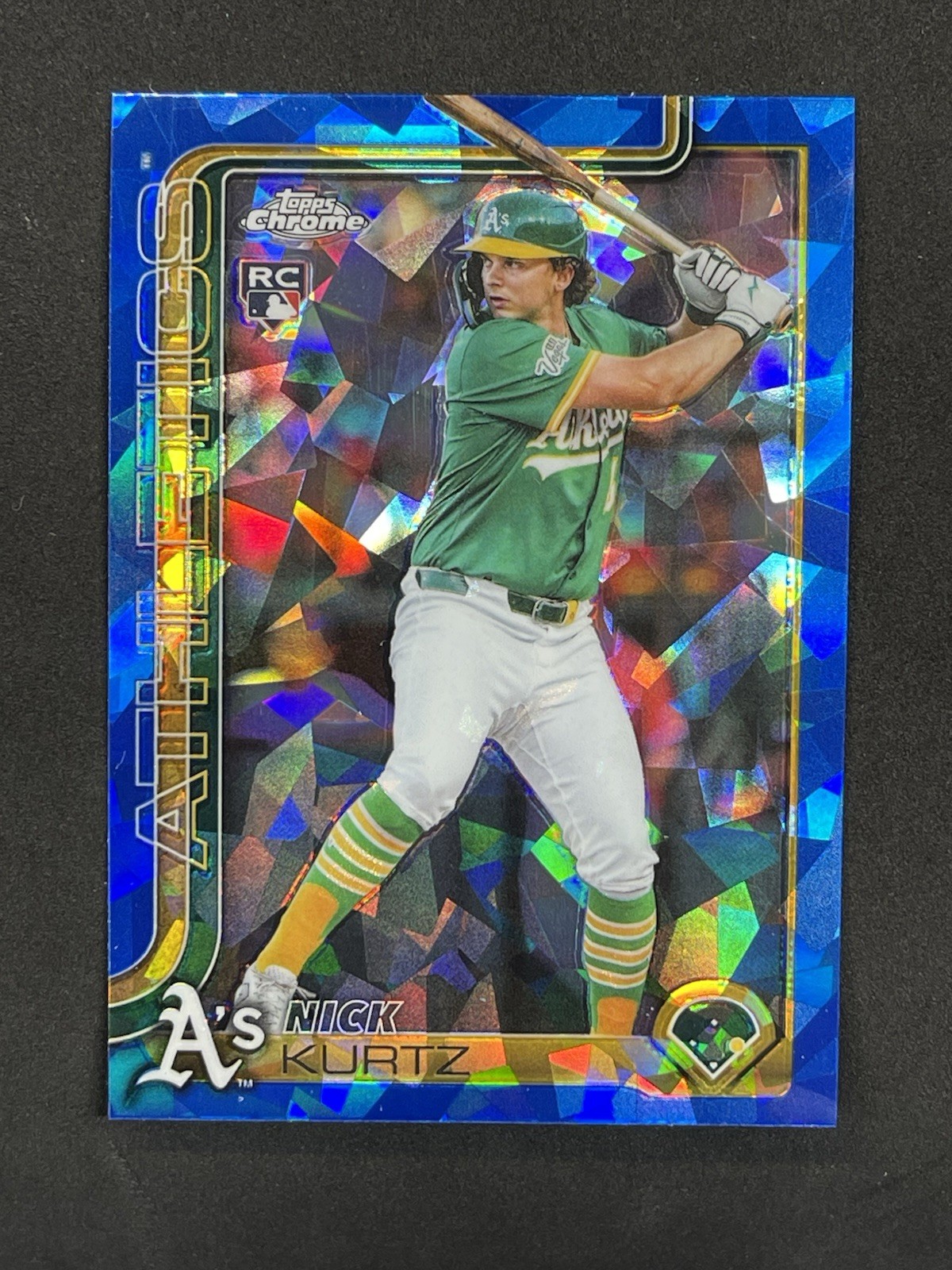 2025 Topps Chrome Update Sapphire Nick Kurtz RC USC178