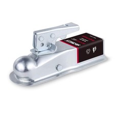 2" Straight Trailer Coupler 1-7/8" Ball 2" Width 2000 LBS 