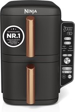 Ninja Double Stack XL Heißluftfritteuse, 2 v...