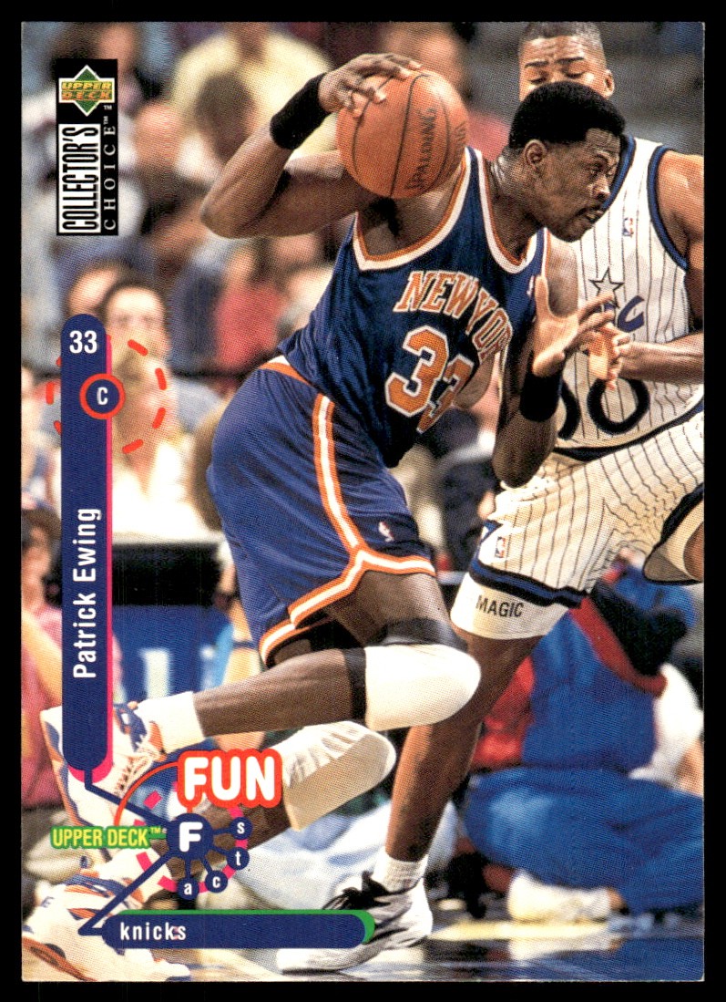 Patrick Ewing 1995-96 Collector's Choice  I #183 Knicks READ FREE SHIPPING