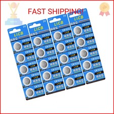 LiCB 20 Pack CR 1632 Batteries, Long-Lasting High Capacity CR1632 Lithium Batt