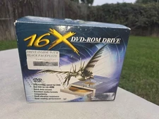 16X DVD-ROM Drive 40X CD-ROM Internal Black Faceplate PC Desktop