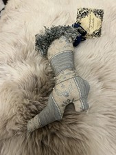 Vintage Antique Fabric Textile Christmas Victorian ‘Lucky’ Boot Decoration