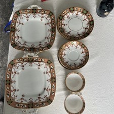Royal Stafford 12 Piece Tea Set  * 1930s VGC