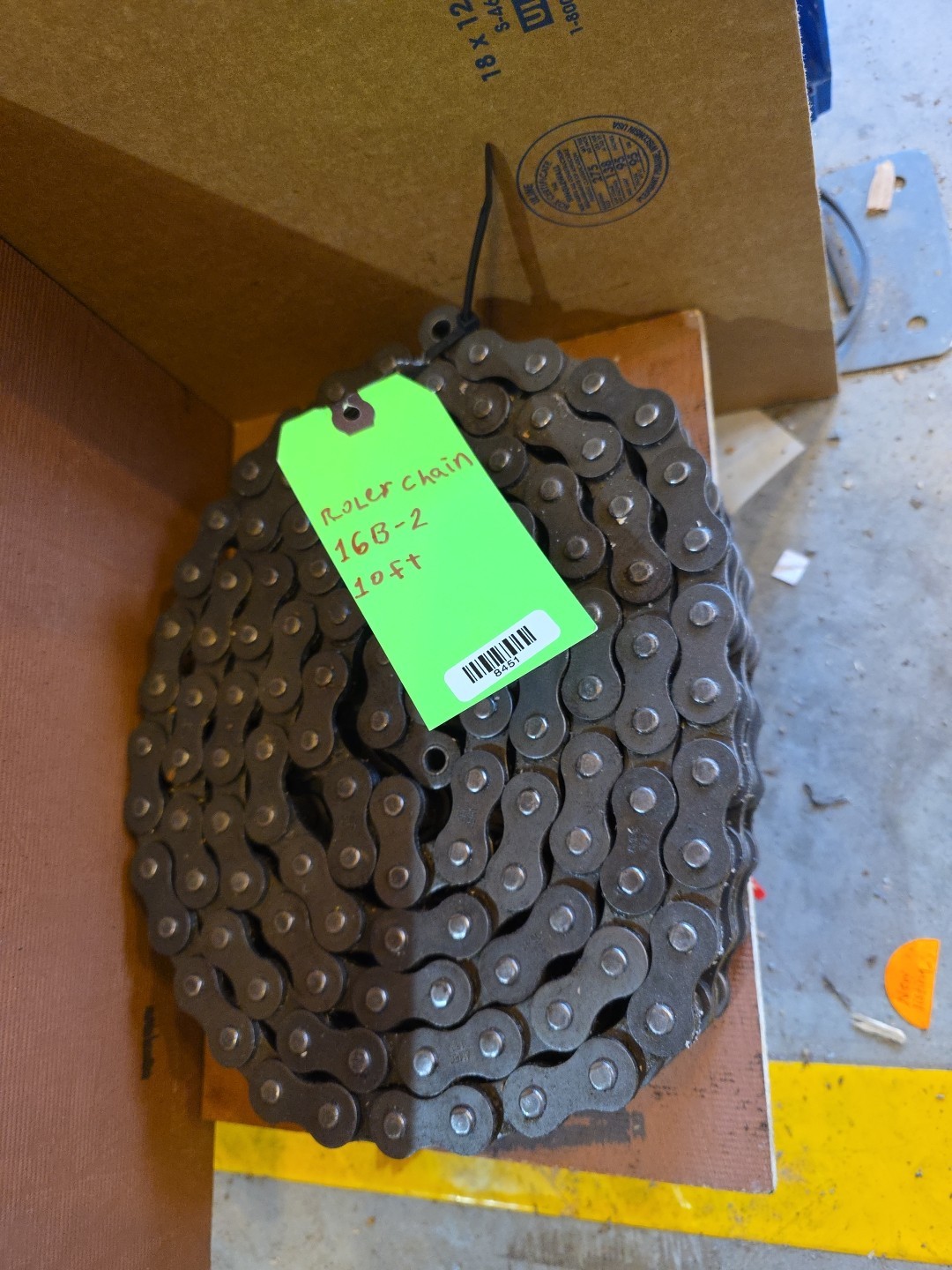 Roller Chain 16B-2 (10ft) 16B2 120 Links Dirty Dusty IN STOCK USA *WE*SHIP*TODAY