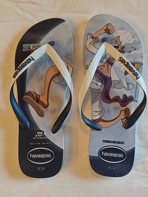 Havaianas One Piece Monkey D Luffy Gear Five Limited Brazil Variant Size 43/44
