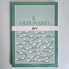 Il Dizionario Per Utilizzare Il Vocabolario - Garzanti - 1992 - TRACCIATA!!