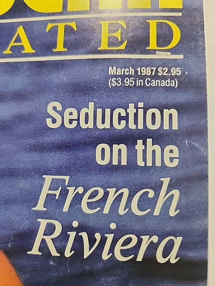 Swimwear Illustrated March 1987 swimsuit bathing suit magazine W UJENA CATALOG  - Image 2 of 4