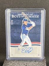 2025 Panini Boys of Summer - American Glory Signatures Evan Carter #AGS-EC...