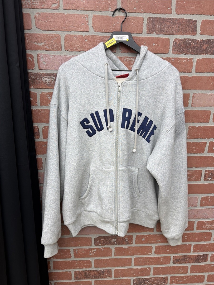 トップス Supreme Arc Thermal Zip Up Hoodie 24AW Arc Thermal Zip Up Hooded Sweatshirt Black Men's - FW24 - US