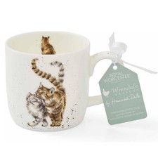 Royal Worcester Wrendale Designs 14 oz Mug - Feline Fine
