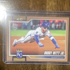 Topps 2026 Series 1 - Gold /2026 Bobby Witt Jr. Royals #205 MLB Card
