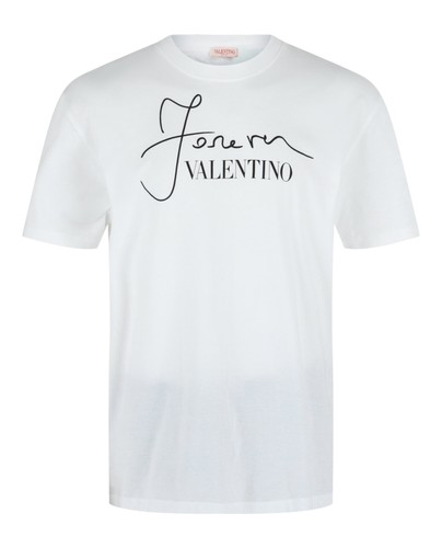 Valentino, Valentino Mens "Forever " Script T-Shirt