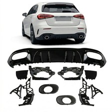 Heckdiffusor Schwarz Hochglanz passend für Mercedes A-Klasse W177 Schrägheck 201 Heckdiffusor Schwarz Hochglanz passend für Mercedes A-Klasse W177 Schrägheck 201