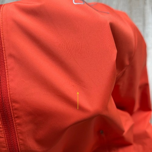 Odlo Audi Swiss Ski Team Switzerland Lite Windbreaker Jacket Orange Mens Size XL - Picture 10 of 10