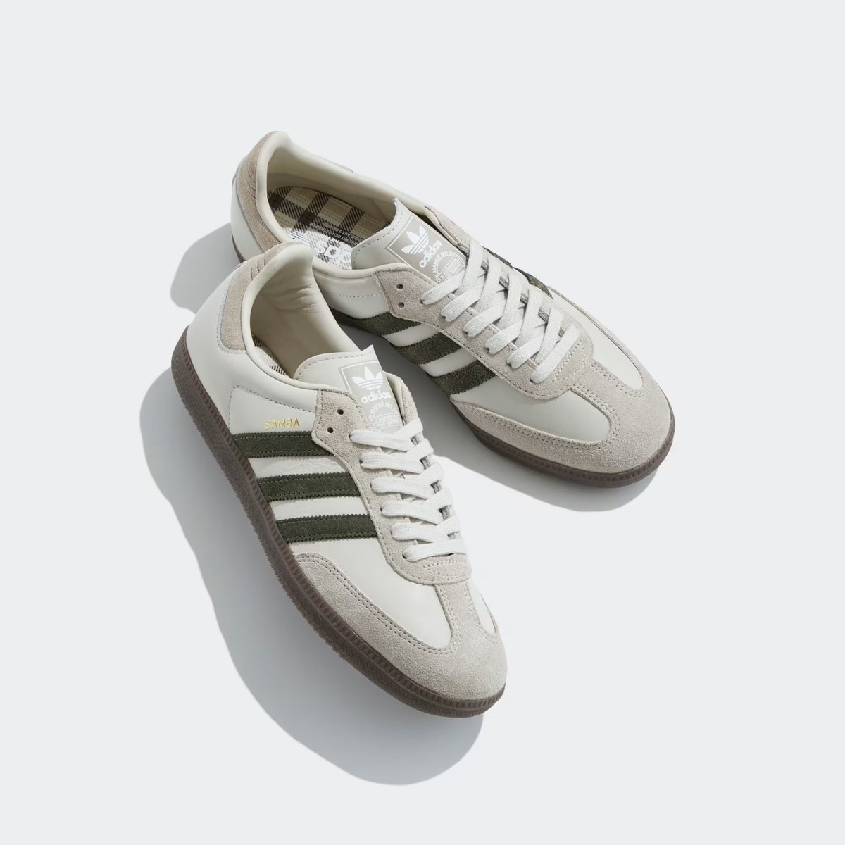 adidas Originals Samba OG JR0893 Alumina Medium Dark Khaki Gum Men