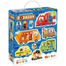First Puzzles Vehicles - 9 Pcs Jigsaw Toys for 2+ Year Olds
