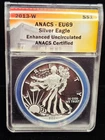 U.S. Mint 2013-W American Silver Eagle $1, 1 oz .999 Silver ANACS EU69