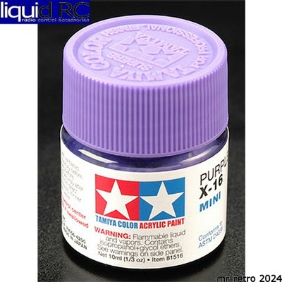 Tamiya USA TAM81516 Acrylic Mini X16 Purple