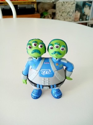 Disney Tomorrowland Watson & Crick Two - Headed Alien PVC Action Figure Toy 4 In