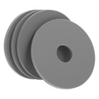  4 Pcs Toilet Flush Seal Valve Washer Replacement Kit Silicon Rubber