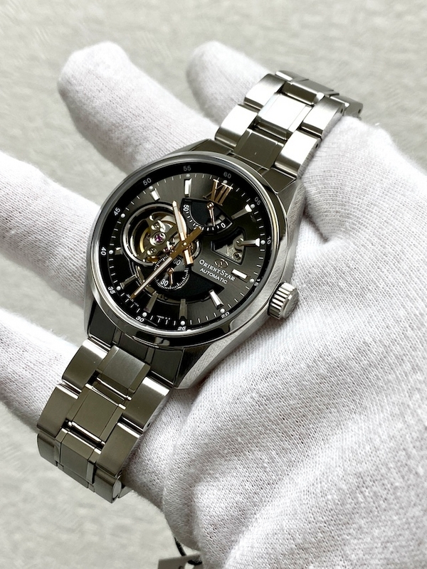 Orient Star Automatic Sapphire Gray Dial Men's Watch RK-AV0005N