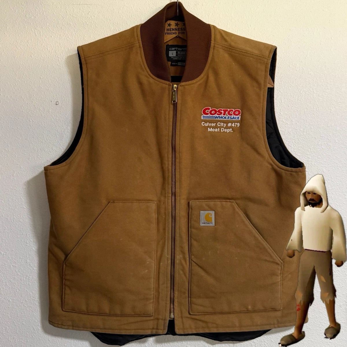 Carhartt Duck Vest In Men's Coats & Jackets for sale | eBay