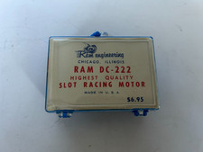 Ram DC-222 Slot Racing Motor for 1/24 scale slot cars