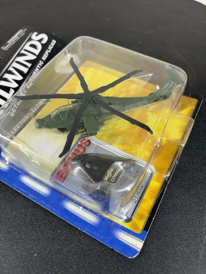 De colección Nuevo 2001 Maisto Tailwinds Diecast RAH-66 Comanche Ejército de Estados Unidos Helicóptero Foto 2 de 4