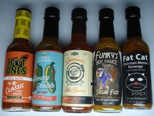 Hot Ones Hot Sauce 5 Pack Variety Mix Scorpio...