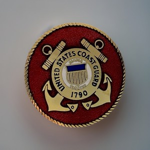 Large U.S. Coast Guard 1790 Pin
