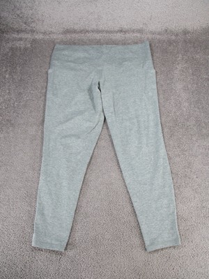 Athleta Leggings Womens 1X Salutation Stash Pocket II Softluxe Blue Green