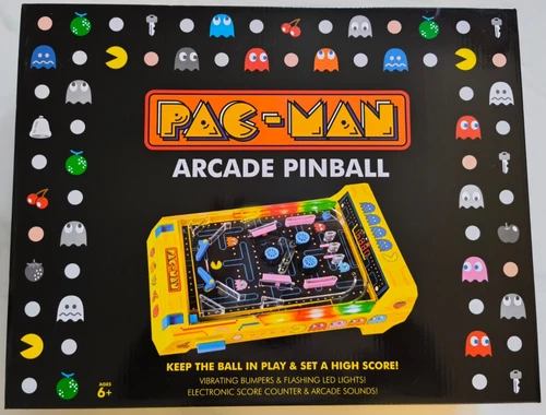 Ambassador Game *PAC-MAN ARCADE PINBALL* Electronic Pinball Machine 40cm Atari NEW