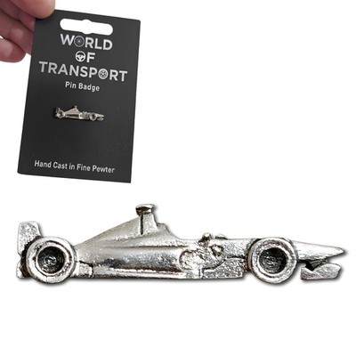 F1 Rennwagen Pin Anstecker Zinn Formel Racing Brosche Revers 30 mm