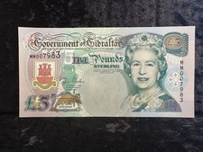 Gibraltar, Five Pound Banknote 2000 (Millennium), AUNC