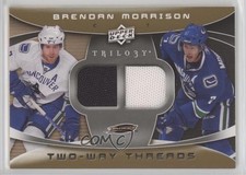 2008-09 Upper Deck Trilogy Two-Way Threads Brendan Morrison #2W-BM 2o7
