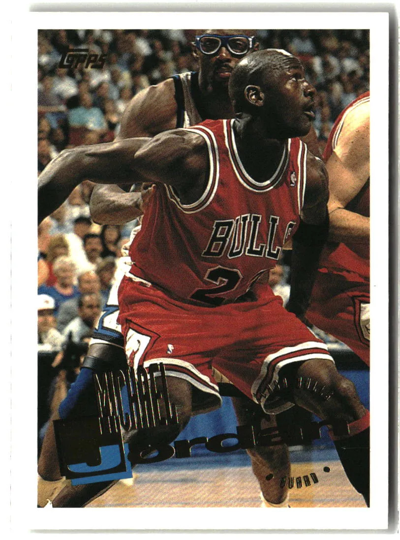 Michael Jordan 1995-96 Topps #277