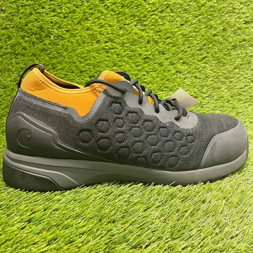 Carhartt Force Mens Size 10 Black Nano Composite Toe Lace Up Safety Work Shoes
