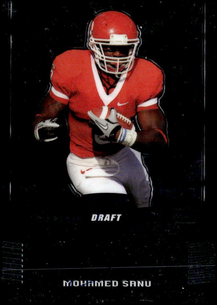 Mohamed Sanu Leaf Ultimate Draft #MS1 Autograph