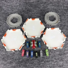 Lot of 9 Hexbugs including Track - 7 bugs work, see description