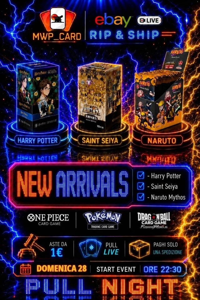 NARUTO MYTHOS 2ND EDITION | HARRY POTTER & SAINT SEIYA KAYOU - RIP & SHIP