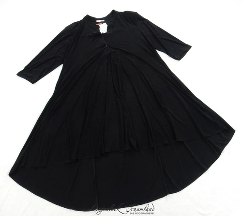 MAGNA - Lagenlook TUNIKA KLEID Gr 44 bis 58 - schwarz - Bild 11 von 11